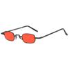 New Fashion Vintage Small Square Frame Sunglasses For Women Men Retro Punk Rectangle Sun Glasses Eyewear Shades Metal Frame