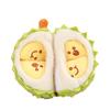 Durian Plush Toy Detachable Fruit Doll Soft Durian Pillow Cute Peeling
