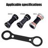 Инструмент для каретки Велосипеды Горный велосипед Алюминиевый сплав Ключ для каретки Высокопрочный гаечный ключ Инструменты для ремонта шатунов Аксессуары для обслуживания