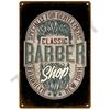 1 шт. Винтажный металлический постер BARBER SHOP Кафе Бар Паб Жестяная табличка Ретро Стрижка и Бритье Борода Знак Домашний Декор 8x12 дюймов