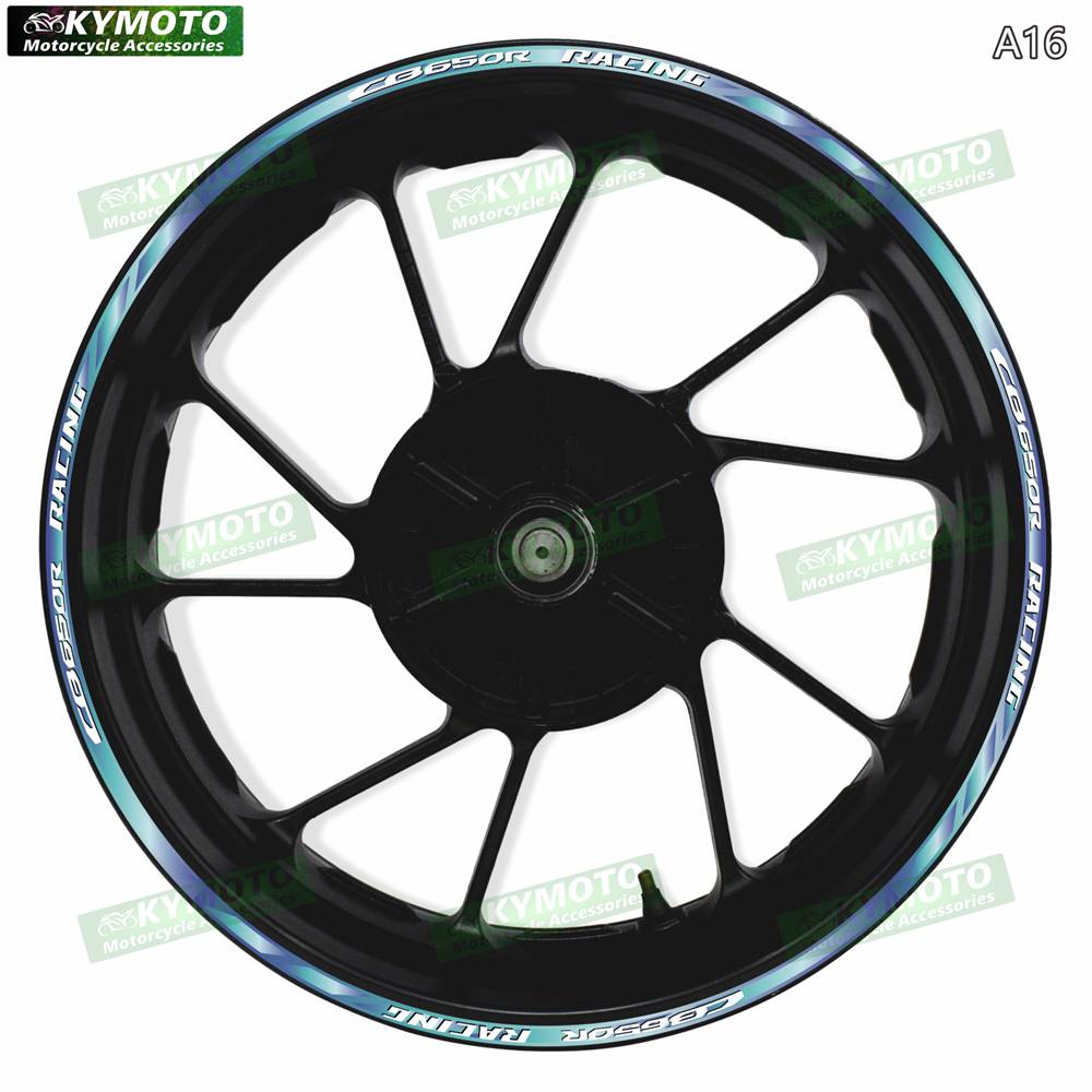 For Honda CB650R CB 650R motorcycle accessories 17-inch front and rear wheel gradient Reflective stickers fairings and wheel hub