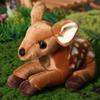 Forest Animal Stuffed Deer Dolls Soft Dolls Simulation Deer Toy Sika Deer Plush  Birthday Gift