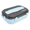 1л Bento Box 304 нержавеющая сталь отсек герметичный портативный термобокс для ланча с палочками для еды