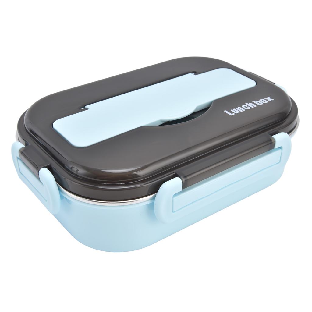 1л Bento Box 304 нержавеющая сталь отсек герметичный портативный термобокс для ланча с палочками для еды