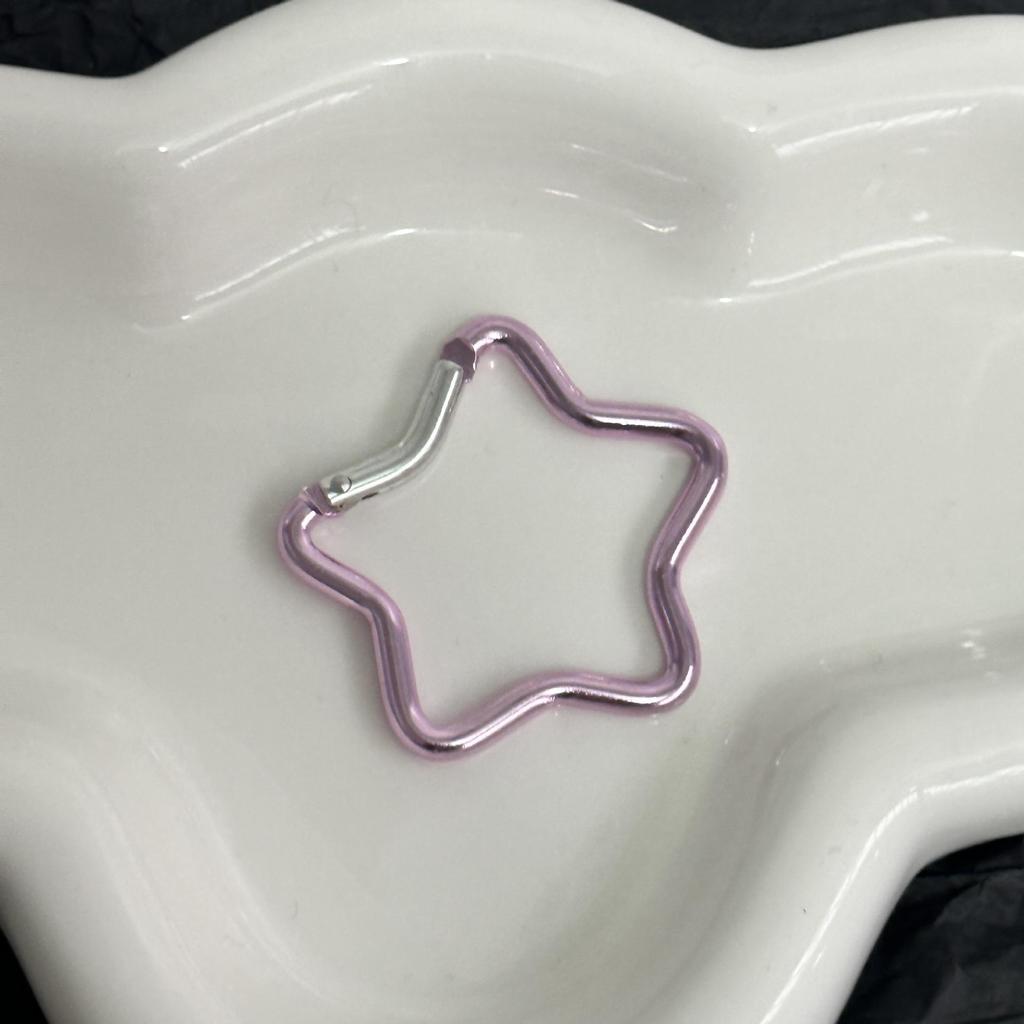 Красочный брелок-подвеска для сумки в стиле Miu, карабин, кольцо для ключей, пружинный крючок, ювелирный аксессуар