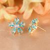Exquisite Flower Earrings for Women's Engagement Wedding Earrings Romantic Valentine's Day Gift
