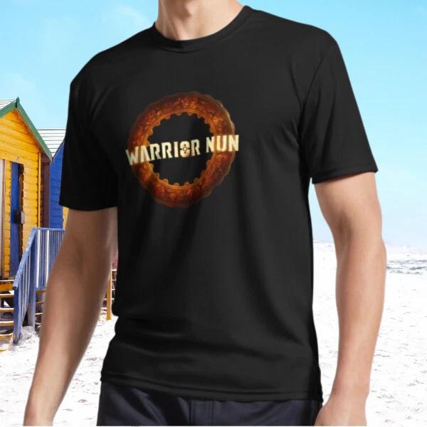 Новый логотип Warrior Nun Halo - Активная футболка Netflix Смешной Размер S - 5XL