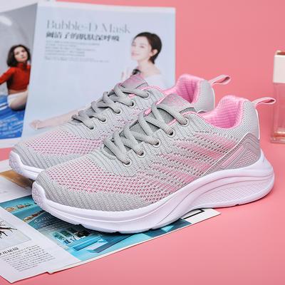 Тканевая обувь весна и лето сетка легкая повседневная спортивная обувь для мамы на средней и мягкой подошве обувь для ходьбы обувь для путешествий женская