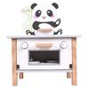 Семейная Симуляция Деревянная Кухонная Утварь Плита Панда Для Мальчиков И Девочек Обучение В Раннем Детстве Развивающие Кухонные Игрушки