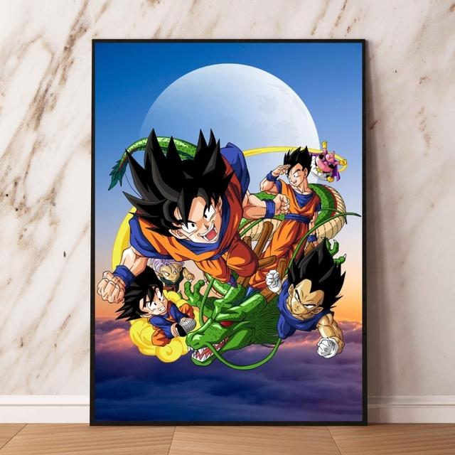 Холст Плакат Dragon Ball Carot Печать и печать Высококачественный художественный подарок для друзей