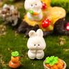 Micro Landscape Cute Animal Cartoon Rabbit Gardening Accessories Year Of The Rabbit Ornaments