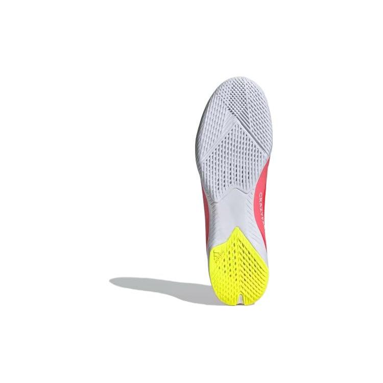 Новые Adidas Crazyfast League для зала Солнечный красный Облачно-белый Командный солнечный желтый IF0704