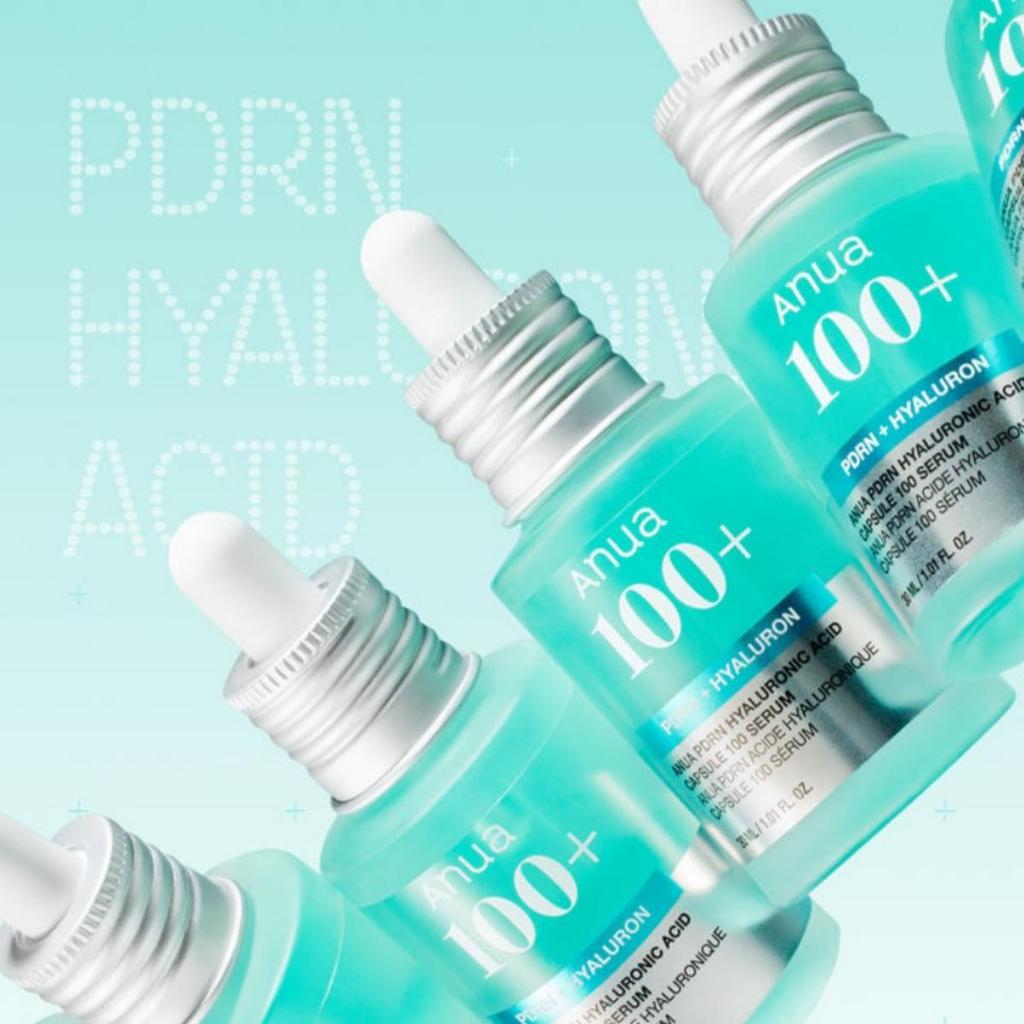 Anua PDRN Гиалуроновая кислота Капсулы 100 Сыворотка 30 мл : Укрепление кожи