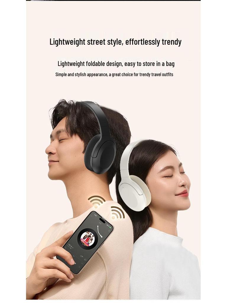 New True Wireless Over-Ear Bluetooth Headphones with High-Fidelity Sound and Long Battery Life for Sports