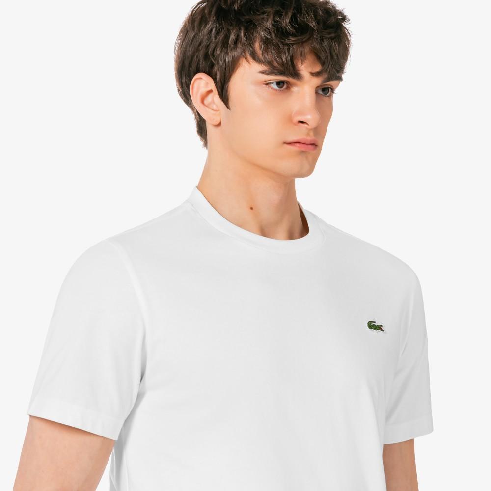 [lacoste] Men's Basic Crew Neck Short Sleeve T-Shirt TH380E-56G001