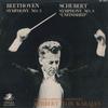 LP Record HERBERT VON KARAJAN, THE PHILHARMON - Beethoven : Symphony No.5 / Schuber CA1005 ANGEL - Japan Classical Used