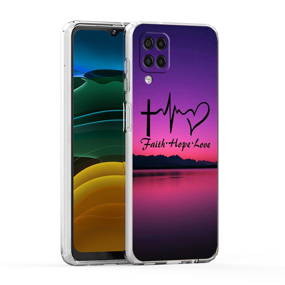 Прозрачный чехол Faith Christian Religious Jesus для Samsung Galaxy A13 A22 A32 A52 A72 A51 A71 A11 A31 A41 M31 A01 A21S 5G Мягкий чехол