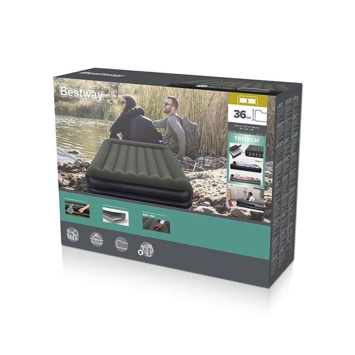 Надувной матрас - Bestway - 67699 - 203x152x36 см - 2 места - Tritech™