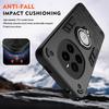 For Honor Magic 7 Heavy Duty Armor Shockproof Dust-Proof Phone Case For Honor Magic 7 Ring Holder Camera Lens Protection Cover