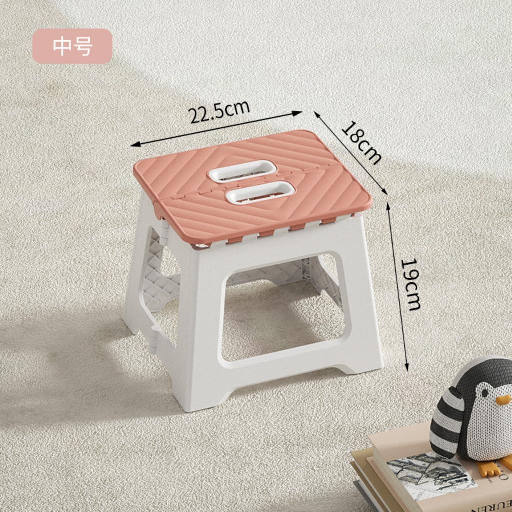 Домашний складной табурет пластиковый портативный уличный маленький табурет