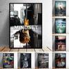 Psychological Inspiration Poster Animal Cat Tiger Lion Oil Painting Inspiration Wall Art Picture Home Decoration