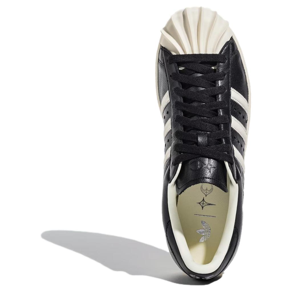 adidas Оригинальные кроссовки Thug Club X Superstar Fashion, удобные, прочные, низкие, унисекс, черные, белые, JS1907