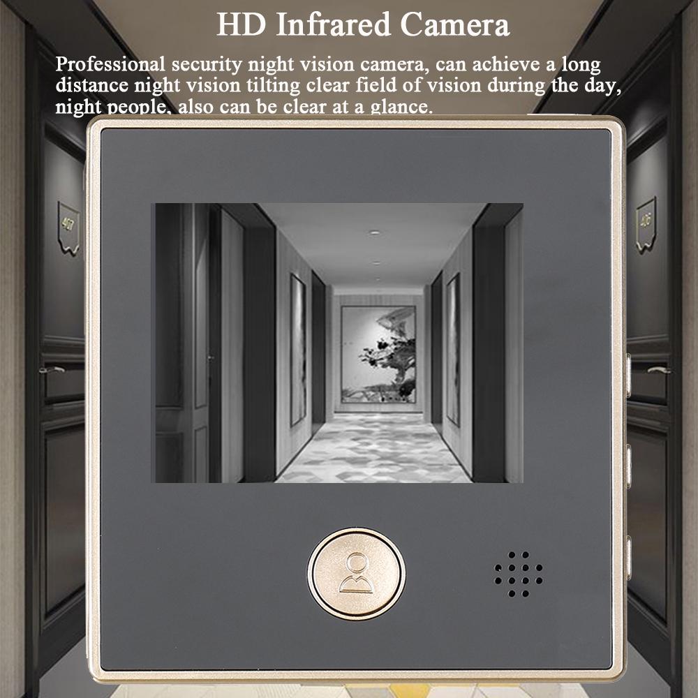 3 Inch Sy-1 TFT LCD HD Digital Door Camera Eye Doorbell Electric Door Eye Move Detection 120 Degree Peephole Viewer Video