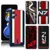 N7 Mass Effect Черный силиконовый чехол для телефона для Xiaomi POCO X3 X4 NFC F5 M3 M4 M6 X5 X6 Pro F3 F4 GT 5G C55 C65 M5