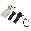 Motor Speed Controller Throttle Twist Grips DC Brushless Control Box 3 Level Adjustable Scooter