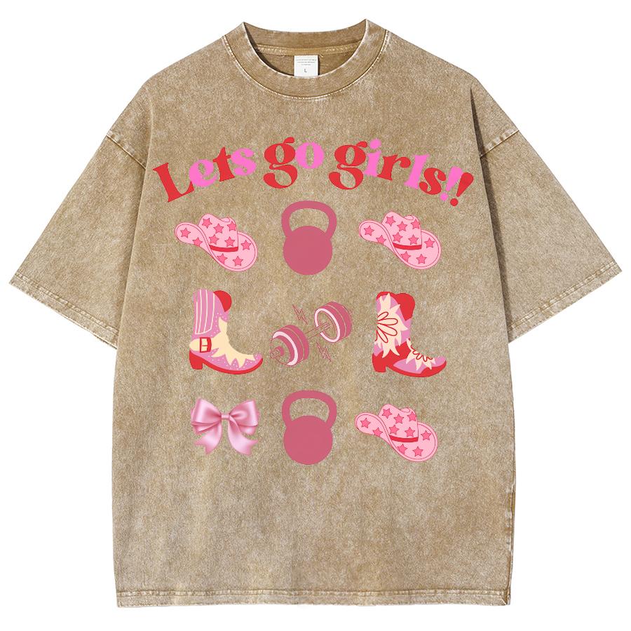 Женская футболка с принтом розового банта, стираная джинсовая ткань, свободного покроя, с коротким рукавом, молодежная мода, милый топ на лето