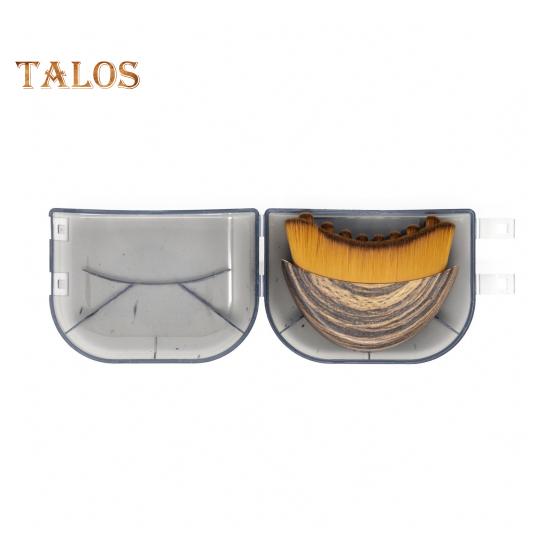 Многофункциональная щетка для лица с мягкой щетиной для контурирования линии подбородка и уменьшения отечности