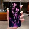 Чехол Для Samsung Galaxy A37 5G Capa Защитный Чехол Для Samsung A57 5G Coque Funda Цветок Бабочка Мягкий Силикон ТПУ Чехол Для Телефона