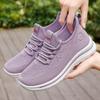 2025 Women's Vulcanize Shoes Breathable Air Mesh Non Slip Sole Fashionable Comfortable Outdoor Training Running Shoes Sneakers