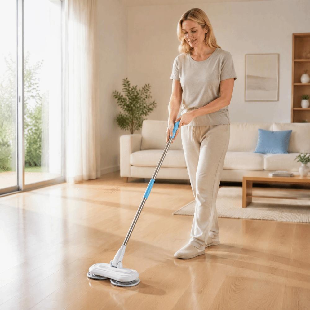 Wireless Electric Rotating Mop Handheld Sweep and Mop All-in-one Wireless Mop Apartment Use