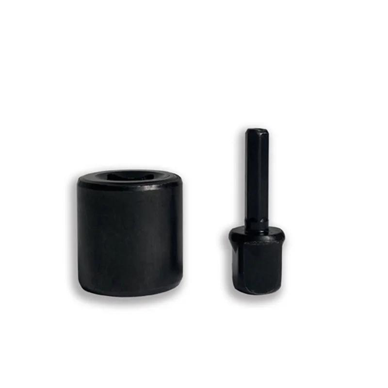 Стальной прицепной домкрат Адаптер для дрели Электрический комплект для переоборудования Универсальная посадка RV Кемпер Лодка Выравнивание Быстрый подъем Грузоподъемность 1500 фунтов