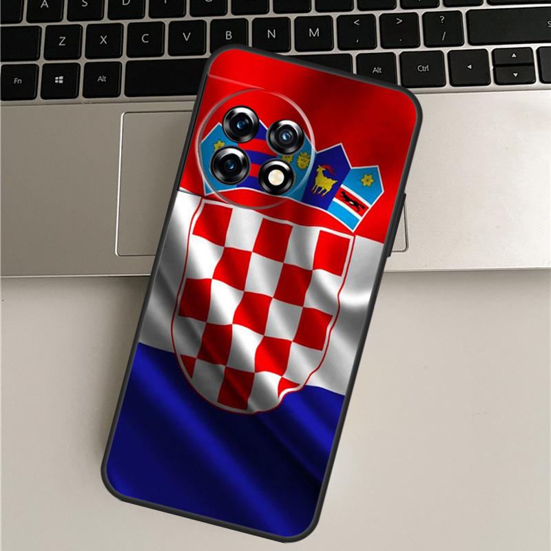 Чехол Флаг Хорватии для OnePlus Nord 5 CE 3 4 Lite N20 N30 OnePlus 15 R 13T 10T 9 Pro 11 12 13 12R 13R