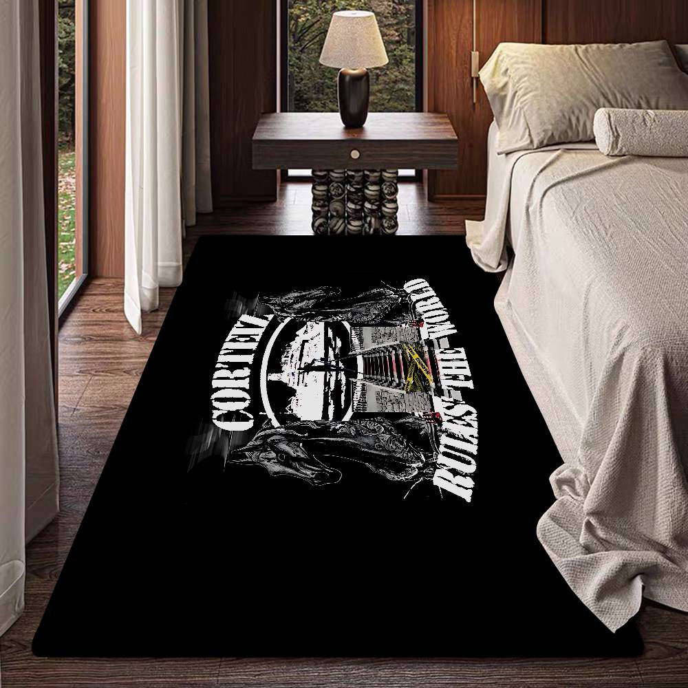 C_CorteizS Entrance Door Mat Nordic Style Bedroom Living Room Doormat Home Balcony Anti-Slip Modern Home Decor
