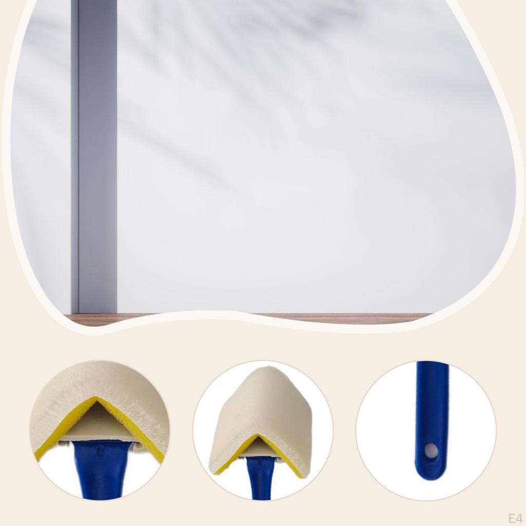 1-дюймовая нейлоновая угловая кисть для покраски для ремонта и DIY. Многоцелевая губка-подушечка