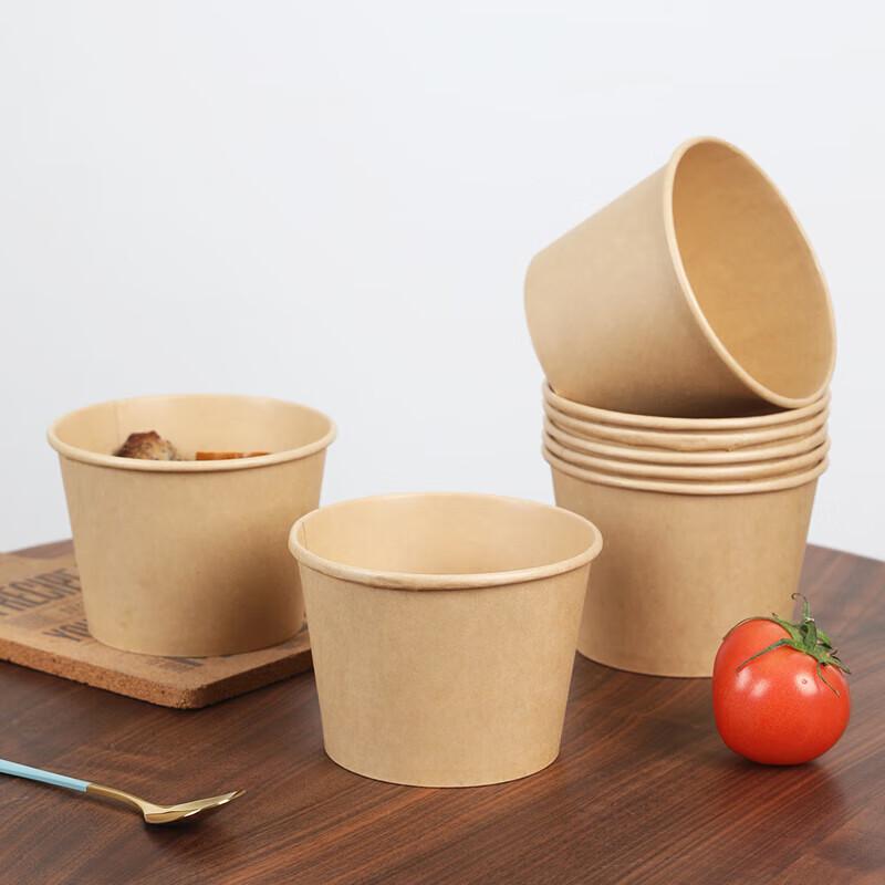 Fangcaodi Bamboo Fiber Disposable Paper Bowls