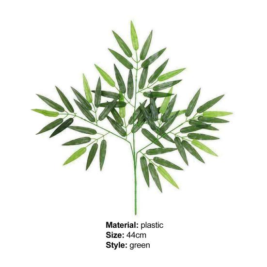 12 шт., искусственный бамбук, очаровательное, против падения, стильное, полезное, вечное, мягкое, искусственное растение для дома