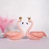 1Pcs Creative Resin Crafts Porch Home Storage Ornaments Flamingo Decoration Storage Box