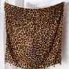 16 Designer Fashion Sexy Leopard Dot Tassel Viscose Shawl Scarf Lady High Quality Print Soft Pashmina Stole Bufandas Muslim Caps