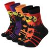 Men's Autumn and Winter Halloween Theme Warm Sweatabsorbing Deodorizing Socks
