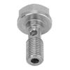 M8 X 1.0mm Banjo Bolt Seal Heat Resistant Heavy Duty Banjo Bolt Fitting with 2 Washers for Tubing Systems