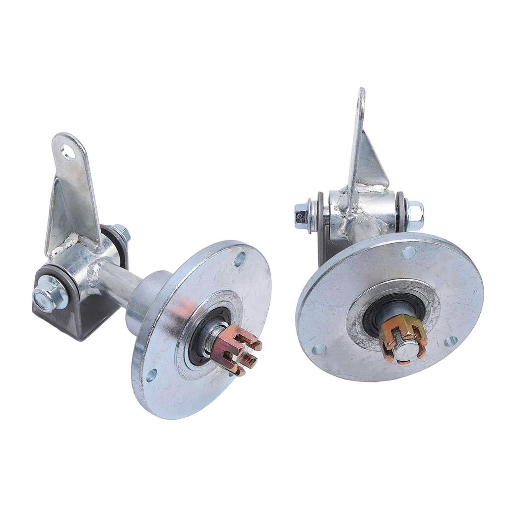 1 Pair 3 Stud Front Wheel Steering Spindle Knuckle Hub Steel Alloy for 6in Tires DIY Go Kart Quad Mini Bike