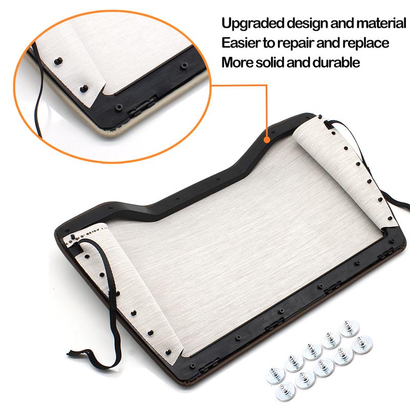 Car Front Left Right Seat Storage Pocket Pack Back Bracket Repair Kit For BENZ S Class W222 S320 S350 S450 S500 2014-2020