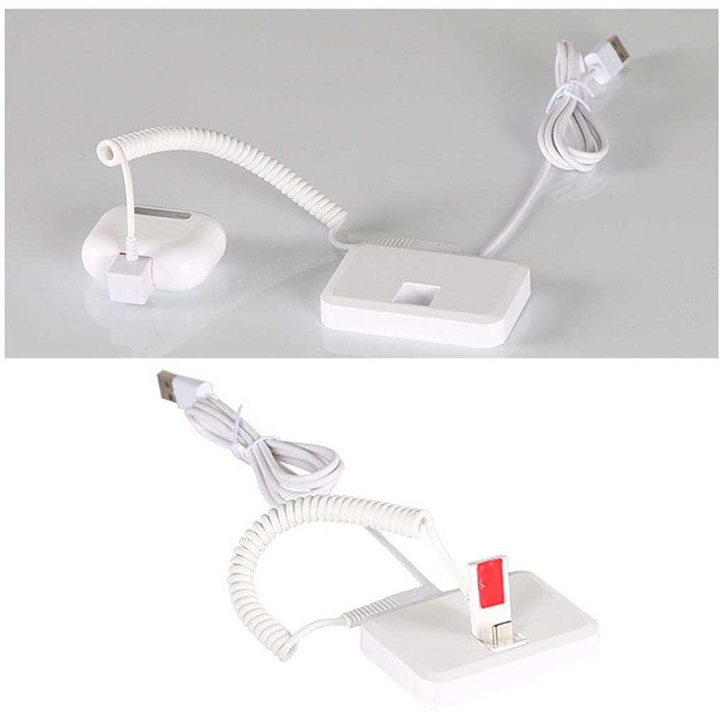Anti Theft Display Stand 2 In 1 Safe Charging Firm Connection Anti Theft Security Display Holder