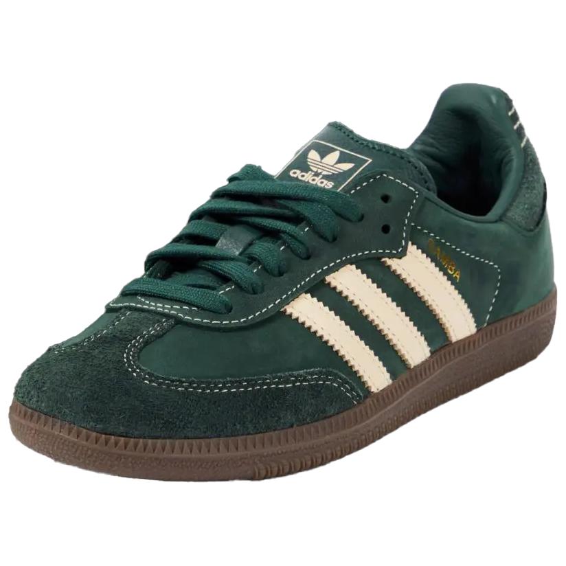 adidas Samba OG Mineral Green женские кроссовки Crystal-Sand Shadow-Green IG1986