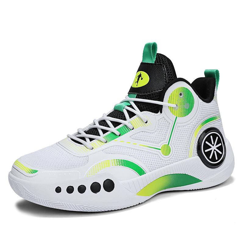 Basketball Shoes Male Sports Produce New Lightweight Soft Sole College Sports Shoes All Fashion Breathable Shock Absorber Flick