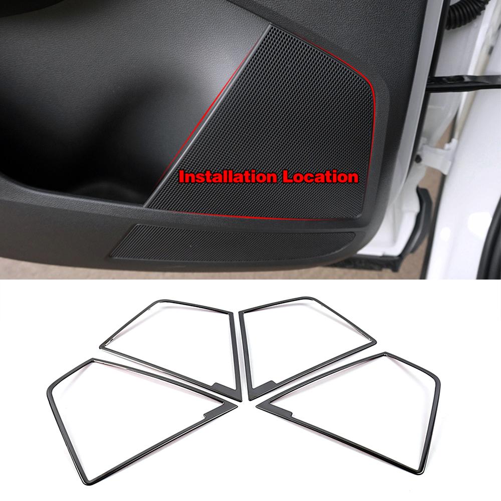 Для Skoda Kodiaq 2016-интерьер автомобиля, Регулировка сиденья, переключатель AC, вентиляционная розетка, рамка динамика, накладка, черная